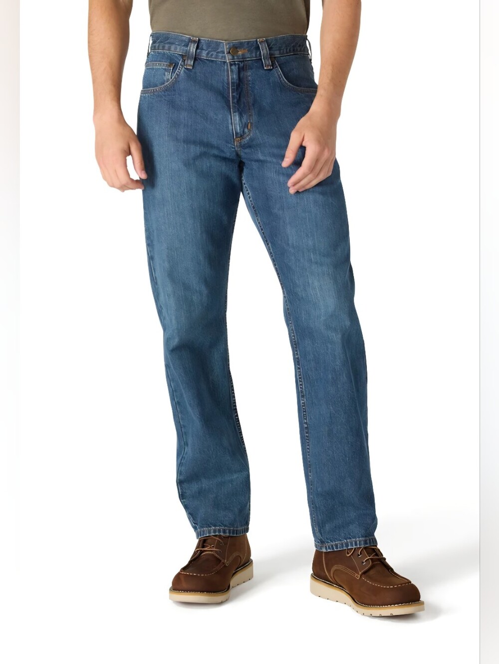 Carhartt Men's Relaxed. Fit Straight Leg Jean Size 32x32. Workwear, Western